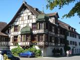 Schöne alte Häuser am Bodensee