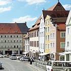 Panorama von der Stadt Landsberg